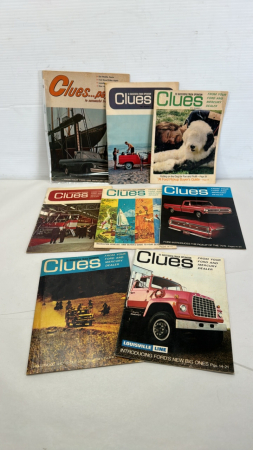 Approx. 8 Clues "Ford" Magazines