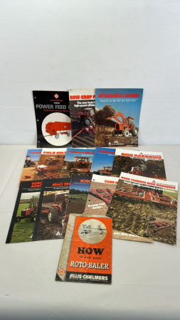 Allis Chalmers Tractor & Implement Brochures