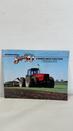 International Super 70 4WD Tractors Brochure