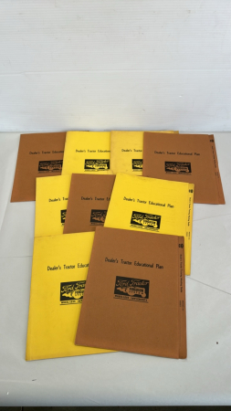 (9)Ford Dealers Tractor Educational Plan Brochures