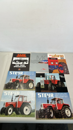 (7) Tractor Brochures
