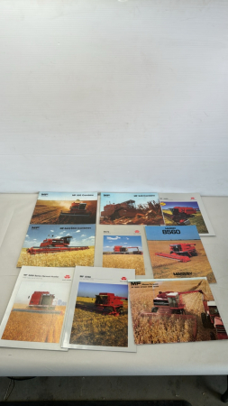 Approx. 8 Massey Ferguson Combine Brochures