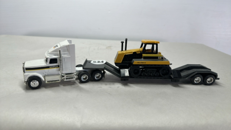 Cat International Semi w/Challenger 65 Tractor