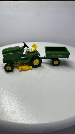 John Deere Riding Mower & Trailer