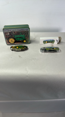 (2) John Deere Jack Knives
