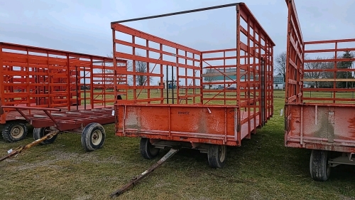 Krantz 20ft x 10ft Bale Thrower Wagon