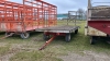 19ft x 8ft Flat Rack Wagon