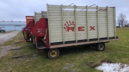 Rex 15ft Forage Wagon