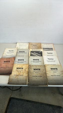 Quantity of White Planter Manuals
