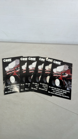 (9) White Planter Unit Brochures