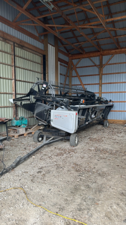 AGCO 800 20ft Flex Head on Header Cart