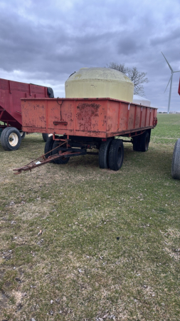 20ft x 8ft Steel Wagon with Tanks
