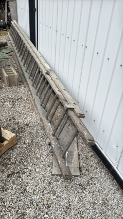 Aluminum 40ft Extension Ladder