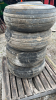 Lot of 4 -12.5L15 Tires and Rims - 2