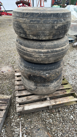 Lot of 4 -12.5L15 Tires and Rims