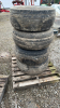 Lot of 4 -12.5L15 Tires and Rims