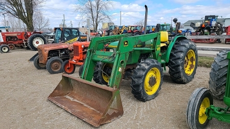 John Deere 5400 MFWD Diesel Tractor