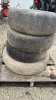 Lot five assorted tires and rims - 3