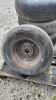 Lot five assorted tires and rims - 4
