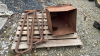 Lot with fertilizer spreader, and three cattle stanchions - 5