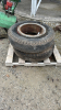 Pair of 9.00-20 Tites with Open Rims