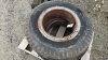 Pair of 9.00-20 Tites with Open Rims - 2