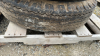 Pair of 9.00-20 Tites with Open Rims - 6