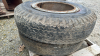 Pair of 9.00-20 Tites with Open Rims - 7