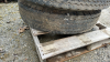Pair of 9.00-20 Tites with Open Rims - 8