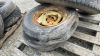 Lot of 8 misc. tires with rims AS IS - 2