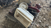 Lot of White Planter Related Parts - 4