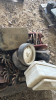 Lot of White Planter Related Parts - 6