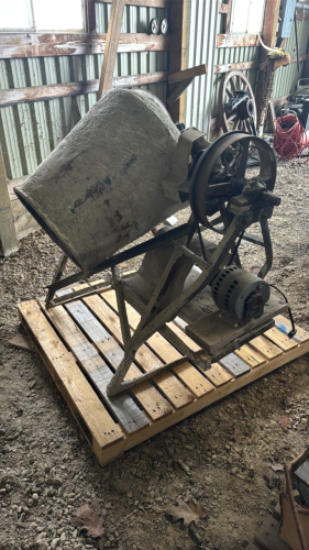 Electric Cement Mixer