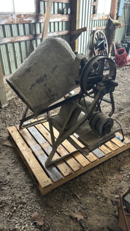 Electric Cement Mixer