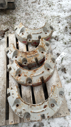 Pair of Tractor Wheel Weights