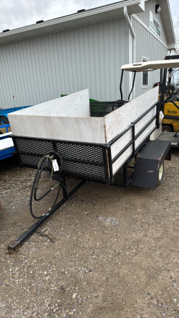 Home Built Hydraulic 4ft x 6ft Dump Trailer