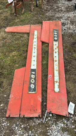 Pair of Cockshutt 1800 Side Panels