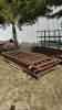 (8) 113in Steel Panels/Gates