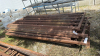 (9) 113in Steel Panels/Gates - 2