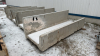 (5) Long Concrete Bunk Feeders - 2