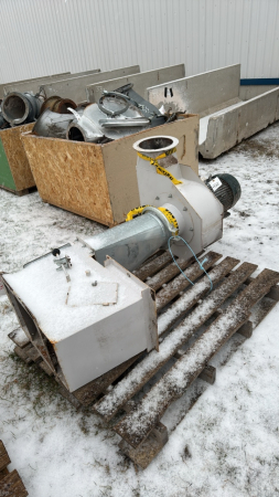 Grain Handling Equipment w/3HP 575 Volt Motor