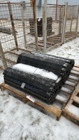 Skid of 30in Plastic Conveyor Belt