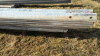 (12) Lengths of 12ft Steel Guard Rail - 3