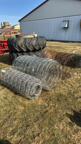 (3) Part Rolls of Page Wire Fencing