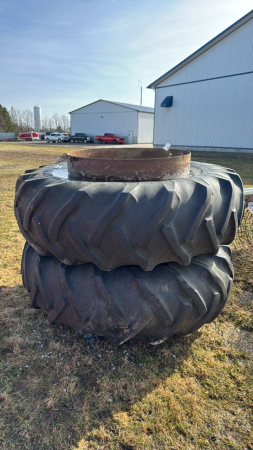 Pair of Goodyear 2.8-38 Snap on Duals