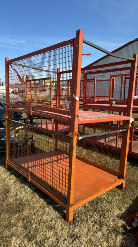 (2) Stackable Bins
