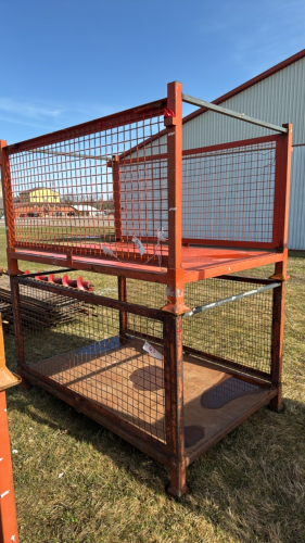 (2) Stackable Bins