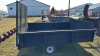 Single Axle Trailer w/Mesh Ramp - 4