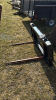 Horst Bale Spear Attachment w/Skid Steer hookup - 2