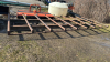 Homemade Steel Bale Rack - 2